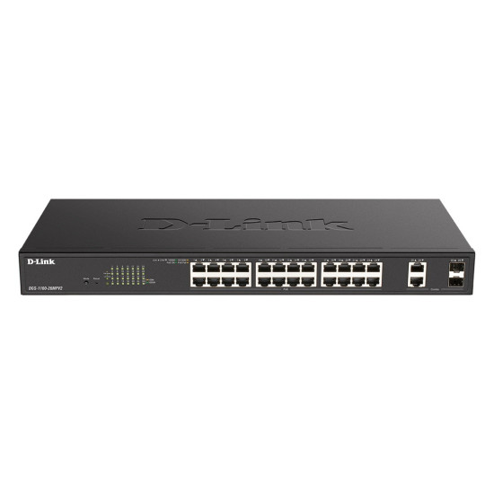 Przełącznik Smart DGS-1100-26MPV2 24GbE PoE+ 