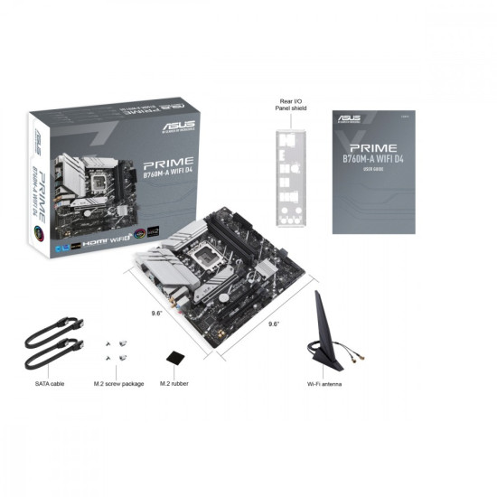 Płyta główna Prime B760M-A WIFI D4 s1700 4DDR4 HDMI mATX 