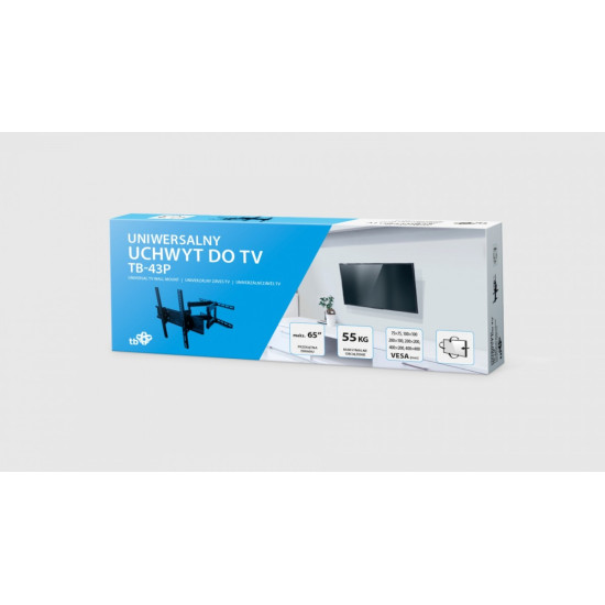 Uchwyt TV do telewizora TB-43P 26-55 55kg max VESA 400x400 