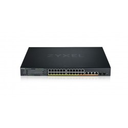 Przełącznik XMG1930-30HP, 24-port 2.5GbE Smart Managed Layer                2 PoE 700W 22xPoE+/8xPoE++ Switch with 4 10GbE and 2 SFP+ Uplink