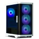 Obudowa M4 WHITE mATX Mini Tower 4 Fans ARGB 