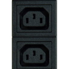Listwa zasilająca rack PDU 10xC13 1U 16A C19 2m 