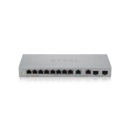 Przełącznik 12-Port Gigabit Unmanaged Switch with 8-Port 1G +                        2-Port 2.5G + 2-Port SFP+ XGS1010-12-ZZ0102F 