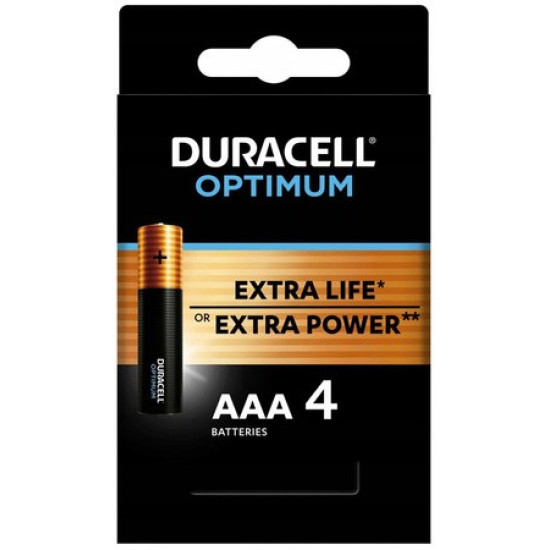 Baterie Optimum AAA LR3 blister 4 sztuki