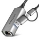 ADE-TXCA Karta sieciowa Gigabit Ethernet adapter, USB-C (USB-A redukcja) 3.2 Gen 1, instalacja automatyczna ADE-TXCA Karta sieciowa Gigabit Ethernet adapter, USB-C (USB-A redukcja) 3.2 Gen 1, instalacja automatyczna