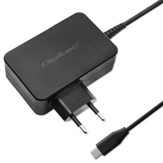 Ładowarka GaN Power Pro | 1xUSB-C | 90W | 5-20V | 3-4.5A | Czarna 