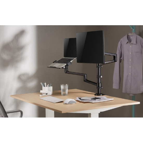 Uchwyt do monitora max 27'' i laptop do 17''