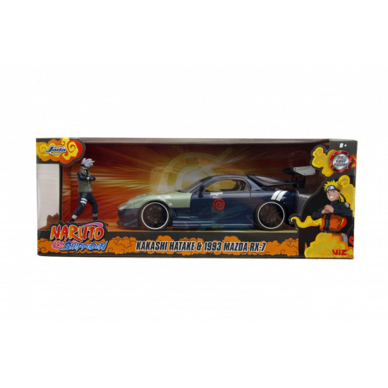 Pojazd z figurką Naruto 93 Mazda RX-7 1/24