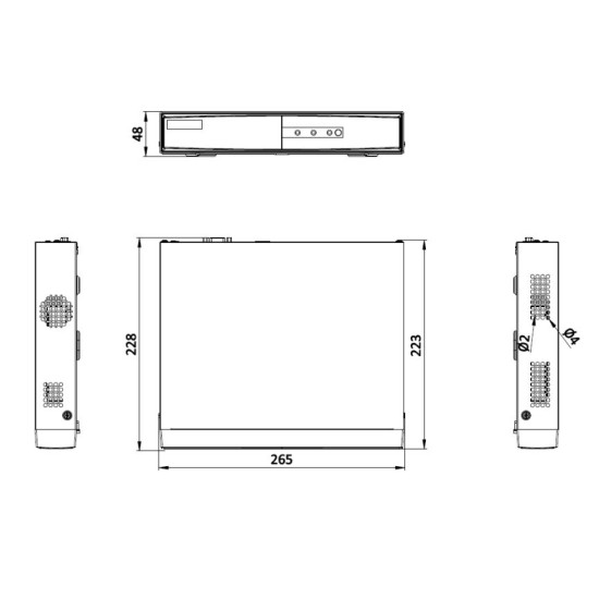 Rejestrator IP DS-7108NI-Q1/M(D)
