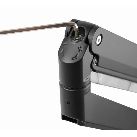 Ramię regulowane na 3 monitory 17 - 27 cali 6kg 