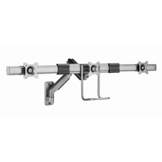 Uchwyt ścienny 3 monitory 17-27 cali 6kg 