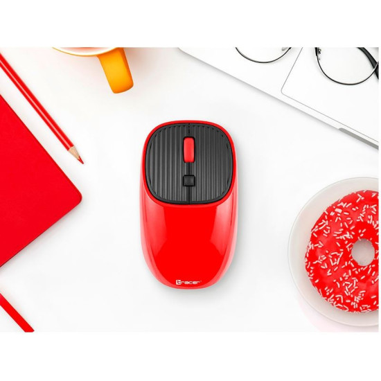 Mysz WAVE RF 2.4 Ghz RED 
