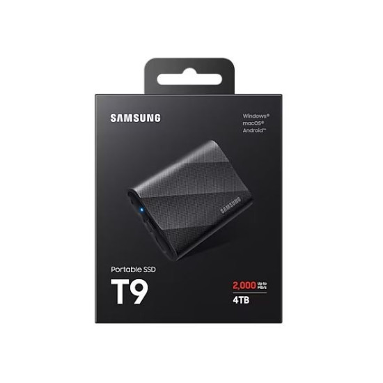 Dysk zewnętrzny SSD T9 4TB USB3.2 GEN.2 czarny