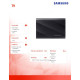 Dysk zewnętrzny SSD T9 2TB USB3.2 GEN.2 czarny