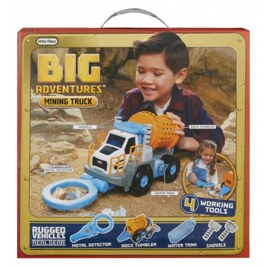 Ciężarówka górnicza Big Adventures zestaw