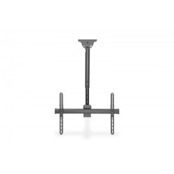 Uchwyt sufitowy TV 37-70 cali 50kg, z regulacją teleskopową 560-910mm Czarny