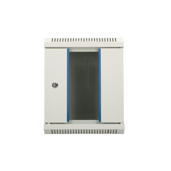 Szafa rack 6U 10 cali szara wisząca 