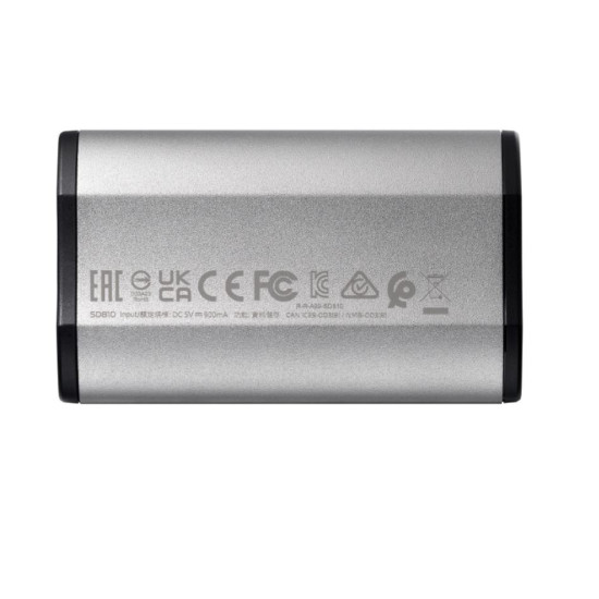 Dysk SSD External SD810 1TB USB3.2C 20Gb/s Silver 