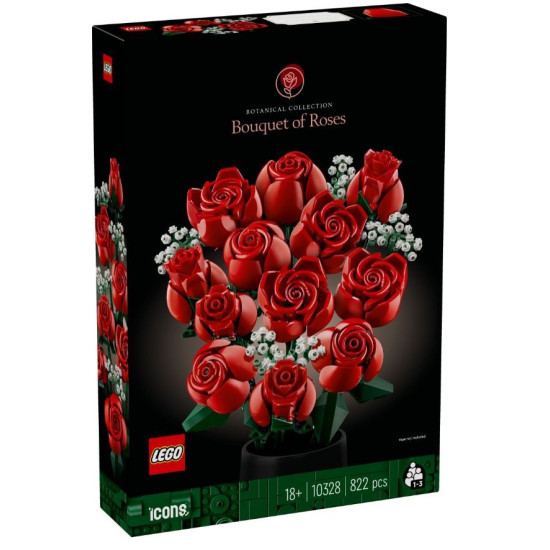 Klocki Botanicals 10328 Bukiet róż