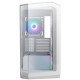 Obudowa MAG PANO M100R PZ WHITE TEMPERED GLASS USB 