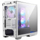 Obudowa MAG PANO M100R PZ WHITE TEMPERED GLASS USB 