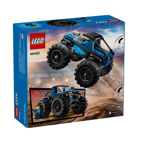 Klocki City 60402 Niebieski monster truck