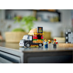 Klocki City 60404 Ciężarowka z burgerami