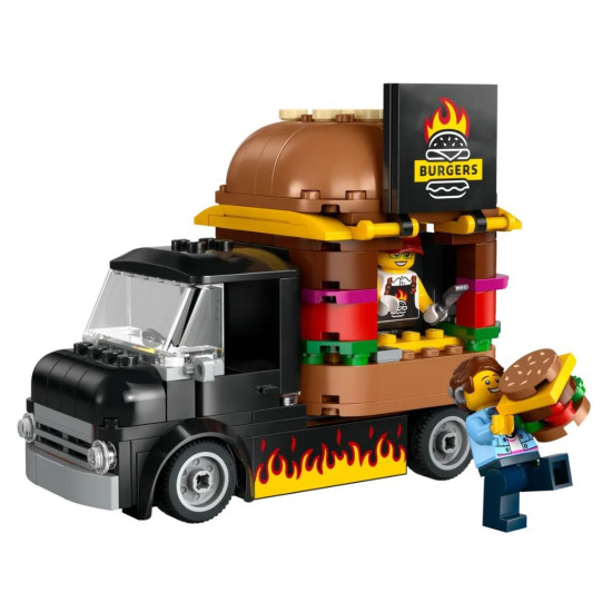 Klocki City 60404 Ciężarowka z burgerami