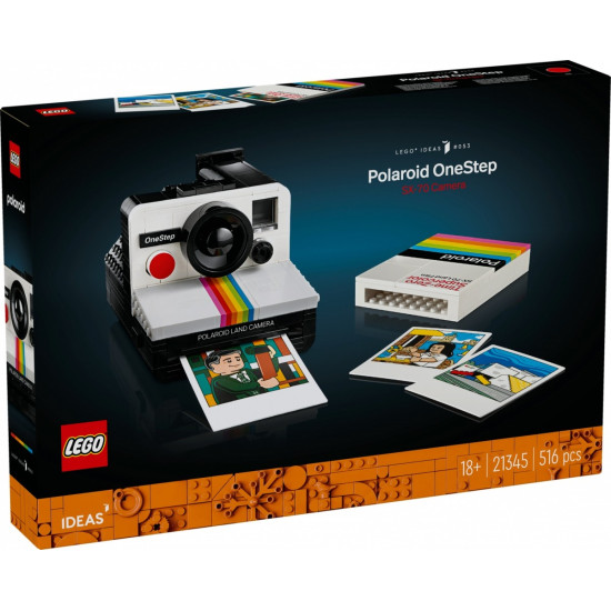 Klocki Ideas 21345 Aparat Polaroid OneStep SX-70