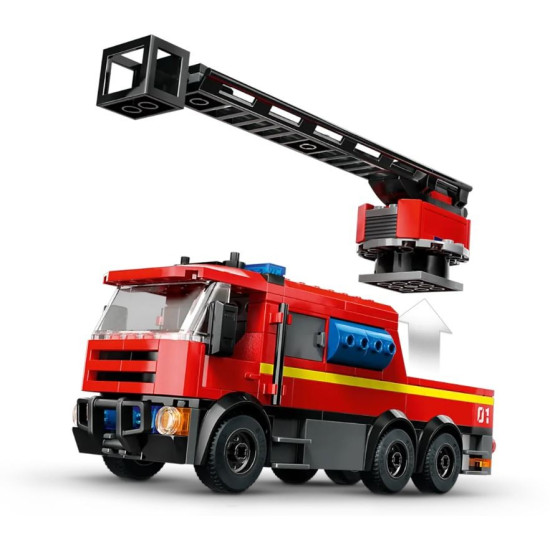 Klocki City 60414 Remiza strażacka z wozem strażackim