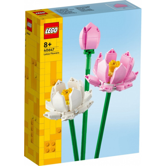 Klocki Botanicals 40647 Kwiaty lotosu