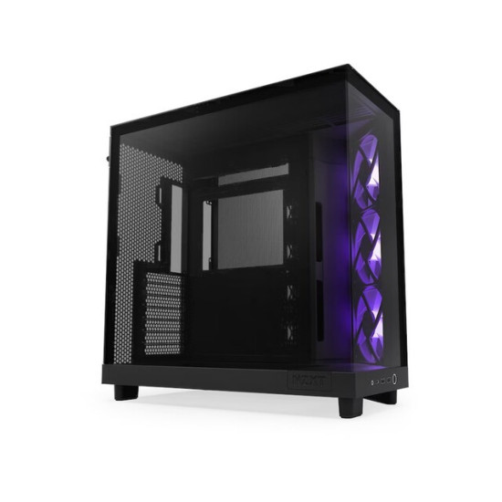 Obudowa H6 Flow RGB z oknem Czarna 