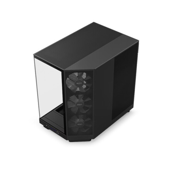 Obudowa H6 Flow RGB z oknem Czarna 