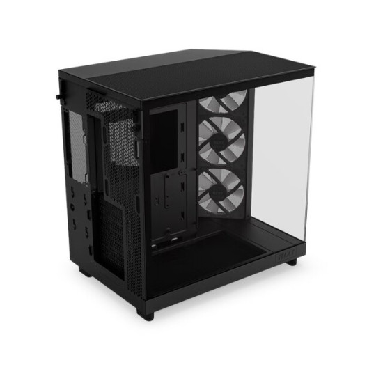Obudowa H6 Flow RGB z oknem Czarna 