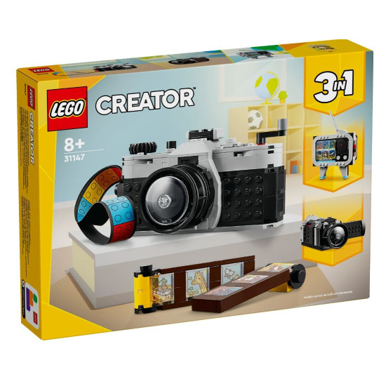 Klocki Creator 31147 Aparat w stylu retro