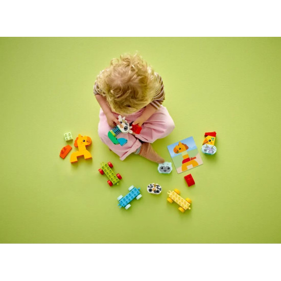 Klocki DUPLO 10412 Pociąg ze zwierzątkami