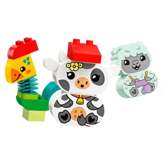 Klocki DUPLO 10412 Pociąg ze zwierzątkami
