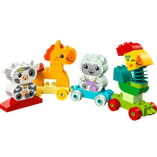 Klocki DUPLO 10412 Pociąg ze zwierzątkami