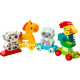 Klocki DUPLO 10412 Pociąg ze zwierzątkami