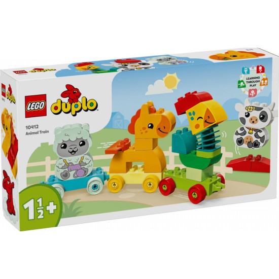 Klocki DUPLO 10412 Pociąg ze zwierzątkami