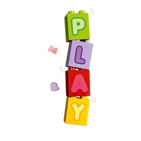 Klocki DUPLO 10421 Ciężarowka z alfabetem