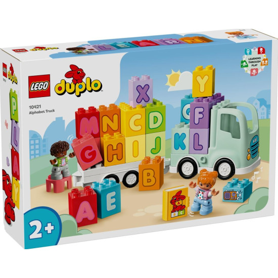 Klocki DUPLO 10421 Ciężarowka z alfabetem