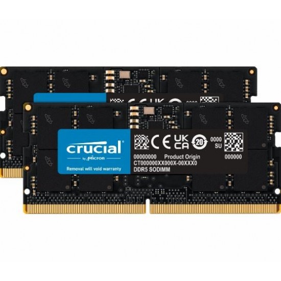 Pamięć do notebooka DDR5 SODIMM  64GB(2*32) /5600 CL46 (16Gbit) 