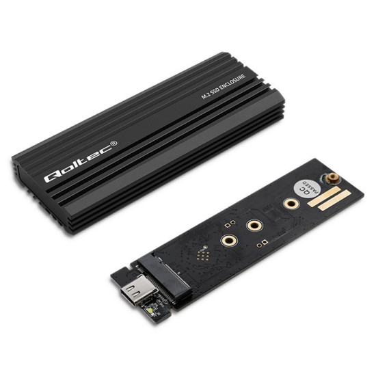 Obudowa | kieszeń NV2270 na dysk M.2 SSD | SATA | NVMe | USB-C | 2TB 