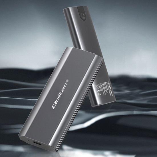 Obudowa | kieszeń NV2271 na dysk M.2 SSD | SATA | NVMe | USB-C | 2TB 