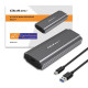Obudowa | kieszeń NV2271 na dysk M.2 SSD | SATA | NVMe | USB-C | 2TB 
