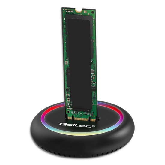 Stacja dokujca dysków SSD M.2 | NVMe | SATA | USB-C | 2TB 