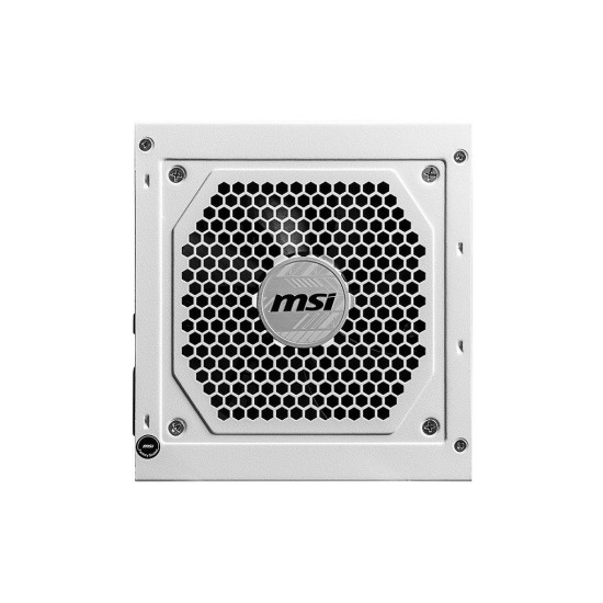Zasilacz modularny MAG A850GL PCIE5 850W 80PLUS GOLD biały