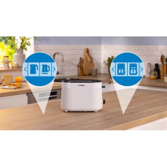 Toster MyMoment TAT2M121 biały