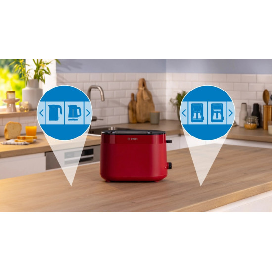 Toster MyMoment TAT2M124 czerwony